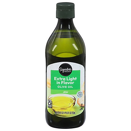 Signature SELECT Oil Olive Extra Light in Flavor - 25.4 Fl. Oz. - Image 1