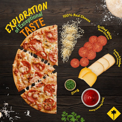 California Pizza Kitchen 12 Inch Signature Pepperoni Thin Crust Frozen Pizza Pack - 12.9 Oz - Image 2