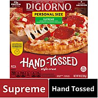DiGiorno Supreme Frozen Personal Pizza On A Hand Tossed Style Traditional Crust - 10 Oz - Image 1