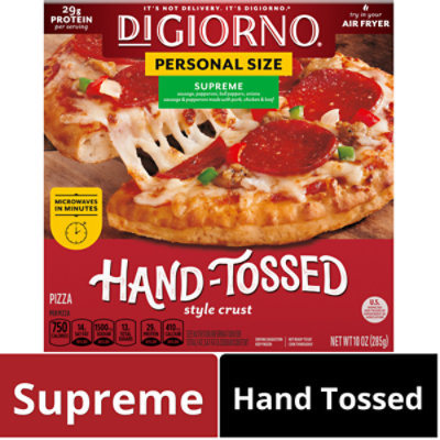DIGIORNO Pizza Traditional Crust Supreme Frozen - 10 Oz