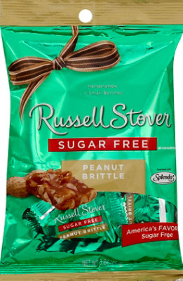 Russell Stover Peanut Brittle Sugar Free - 3 Oz - Image 2