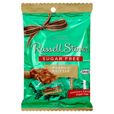 Russell Stover Peanut Brittle Sugar Free - 3 Oz - Image 1