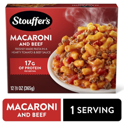 Stouffer's Macaroni And Beef Frozen Meal - 12.87 Oz - Image 1