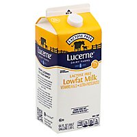 Lucerne Milk Lactose Free Lowfat 1% - Half Gallon - Image 1