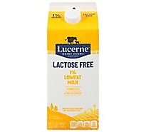 Lucerne Milk Lactose Free Lowfat 1% - Half Gallon