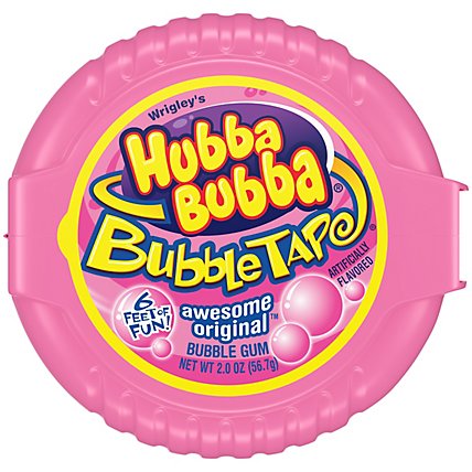 Hubba Bubba Original Bubble Gum Tape 2 Oz - Image 2