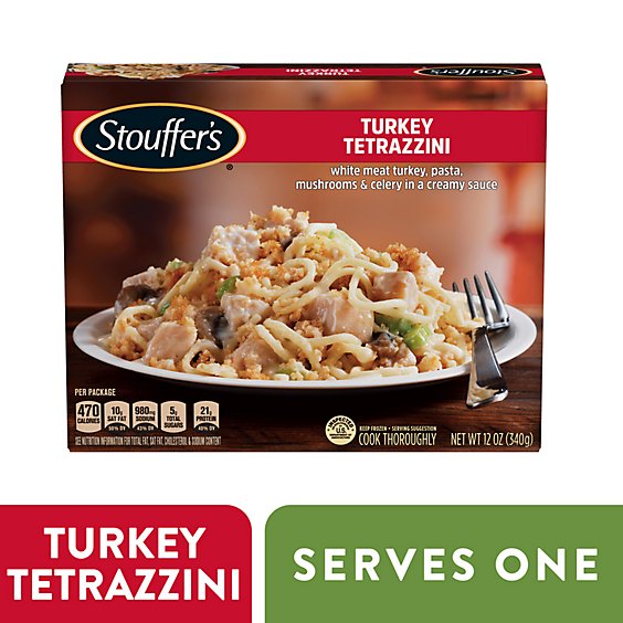 Stouffer's Turkey Tetrazzini Frozen Meal - 12 Oz