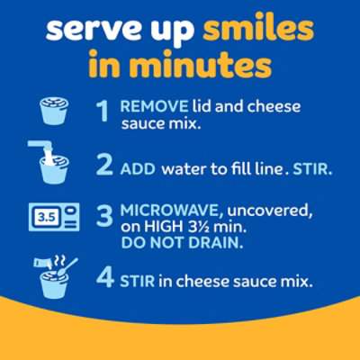 Kraft Original Mac & Cheese Macaroni and Cheese Dinner - 4 Count - 2.05 Oz - Image 5