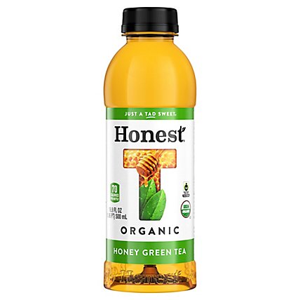 Honest Organic Tea Green Iced Gluten Free Honey - 16.9 Fl. Oz. - Image 2