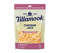 Tillamook Farmstyle Thick Cut Cheddar Jack Cheese Blend Shredded Cheese - 8 Oz