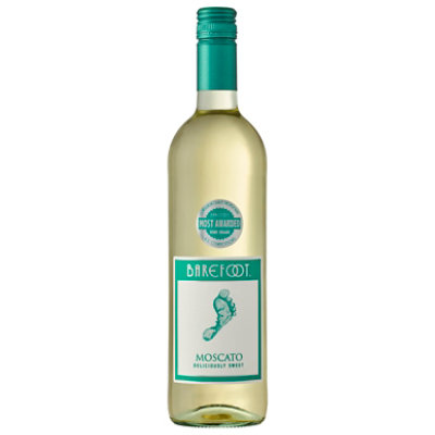 Barefoot Cellars Moscato White Wine - 750 Ml - Image 1