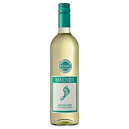 Barefoot Cellars Moscato White Wine - 750 Ml - Image 1