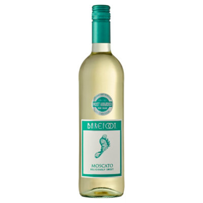 Barefoot Cellars Moscato White Wine - 750 Ml