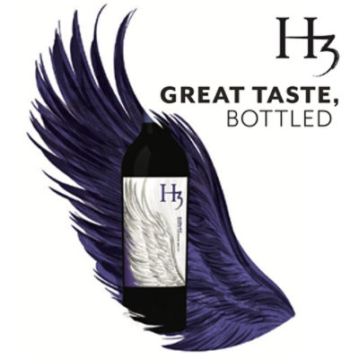 H3 Red Wine Merlot - 750 Ml - Image 2