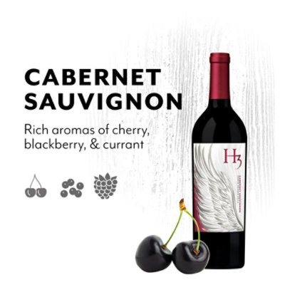 H3 Red Wine Cabernet Sauvignon - 750 Ml - Image 5