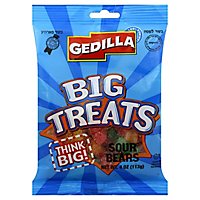 Gedilla Sour Bears Kosher Candy - 4 Oz - Image 1