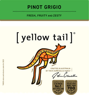 yellow tail Pinot Grigio Wine - 1.5L - Image 7