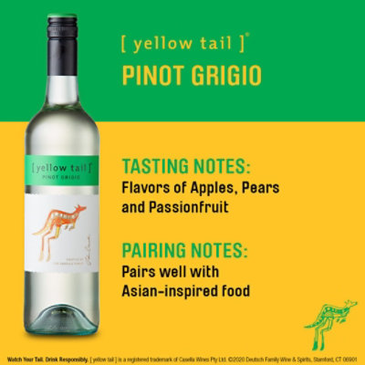 yellow tail Pinot Grigio Wine - 1.5L - Image 3