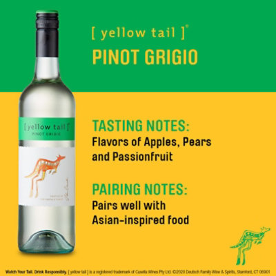 yellow tail Pinot Grigio Wine - 1.5L - Image 4