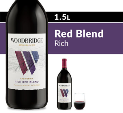Woodbridge Rich Red Blend Red Wine - 1.5 Liter