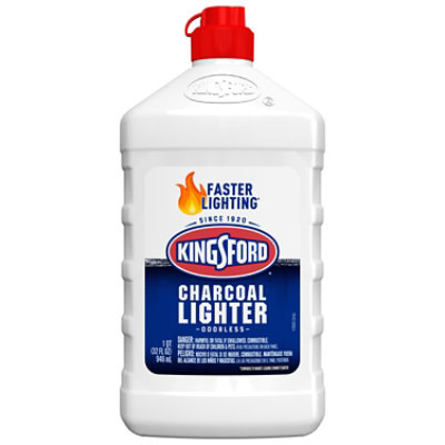 Kingsford Charcoal Lighter Fluid Odorless - 32 Fl. Oz.