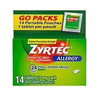 ZYRTEC Allergy Antihistamine Tablets Original Prescription Strength 10 mg - 14 Count - Image 2