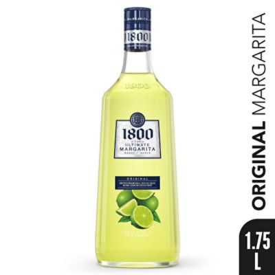 1800 The Ultimate Margarita Original Ready to Drink Cocktail - 1.75 Liter - Image 1