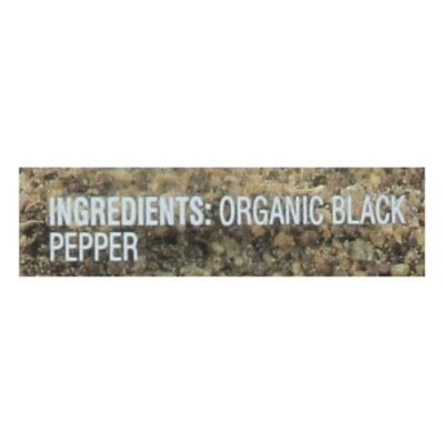 O Organics Black Pepper - 1.9 Oz - Image 3