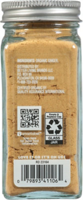 O Organics Ginger Ground - 1.6 Oz - Image 4