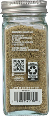 O Organics Sage Rubbed - 0.8 Oz - Image 4