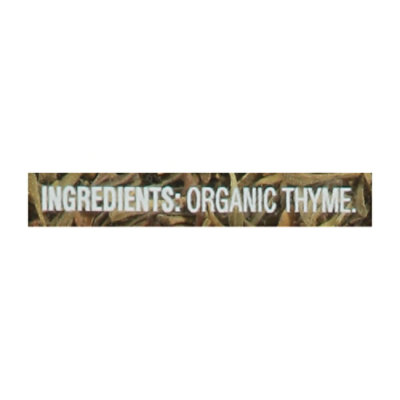 O Organics Organic Leaves Thyme - 0.6 Oz - Image 3