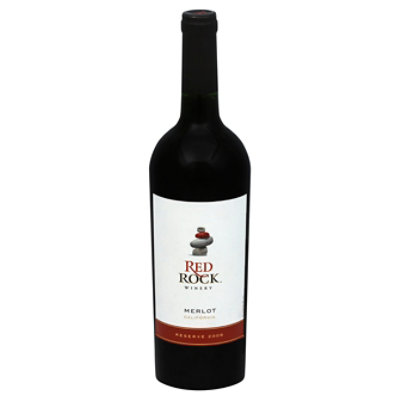 Red Rock Winery Merlot Red Wine - 750 Ml - albertsons