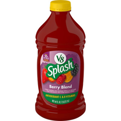 V8 Splash Berry Blend Flavored Juice Beverage - 64 Fl. Oz. - Image 1