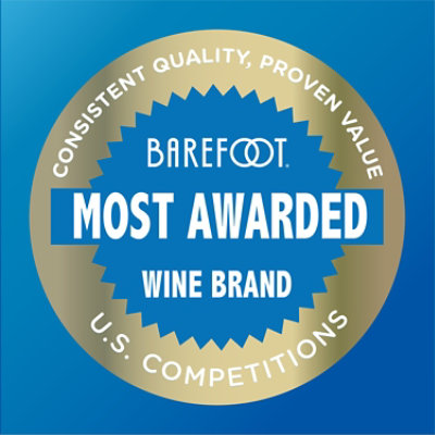 Barefoot Cellars Chardonnay White Wine -4-187 Ml - Image 4