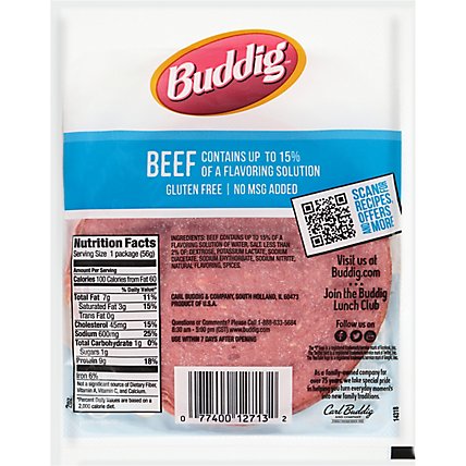 Buddig Beef Original - 2 Oz - Image 6