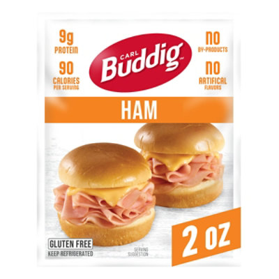 Buddig Deli Thin Ham Smoked - 2 Oz