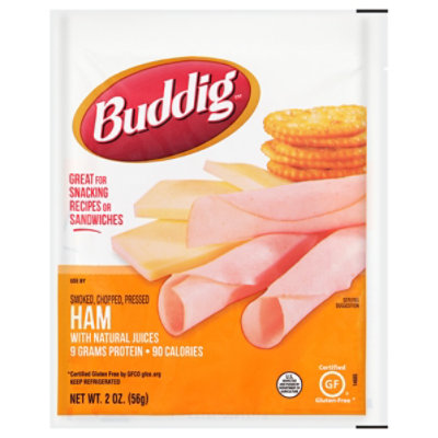 Buddig Deli Thin Ham Smoked - 2 Oz - Image 2