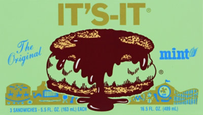 Its-It Mint Ice Cream Sandwich - 16.5 Oz - Image 2