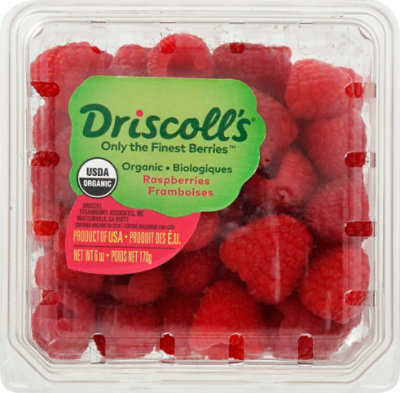 Organic Raspberries Prepacked - 6 Oz - Image 2