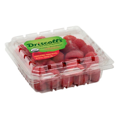 Produce Organic Raspberries Prepacked - 6 Oz