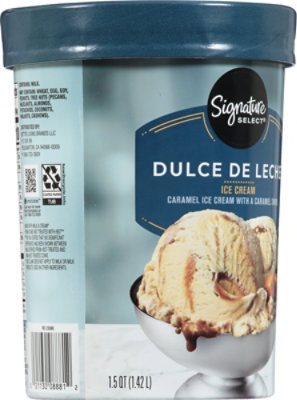 Signature SELECT Dulche De Leche Premium Ice Cream - 1.50 Quart - Image 6