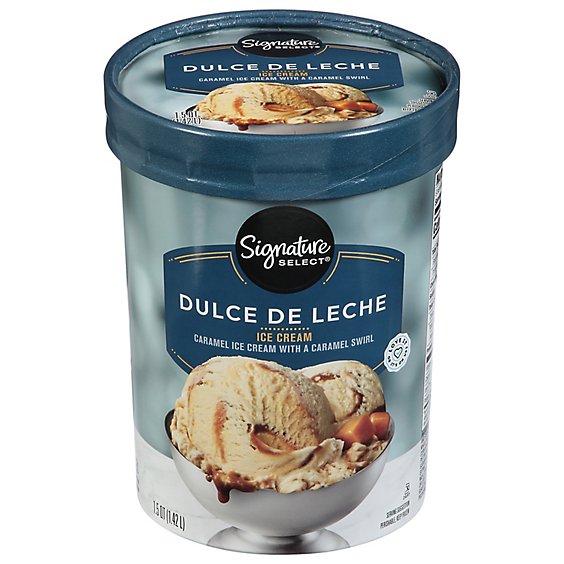 Signature SELECT Dulche De Leche Premium Ice Cream - 1.50 Quart