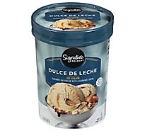 Signature SELECT Dulche De Leche Premium Ice Cream - 1.50 Quart
