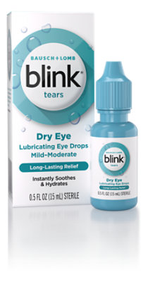 Blink Tears Eye Drops Lubricating Mid-Moderate Dry Eye - 0.5 Fl. Oz. - Image 2