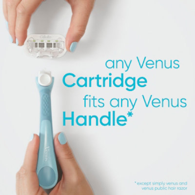 Gillette Venus Extra Smooth Womens Razor Blade Refills - 6 Count - Image 8