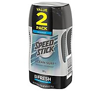 Speed Stick Deodorant Ocean Surf Value Pack Tube - 2-3 Oz