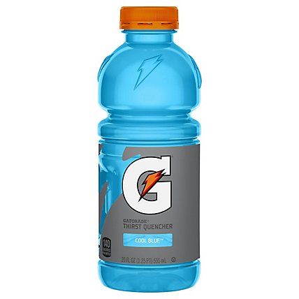 Gatorade G Series Thirst Quencher Cool Blue - 20 Fl. Oz. - Image 2