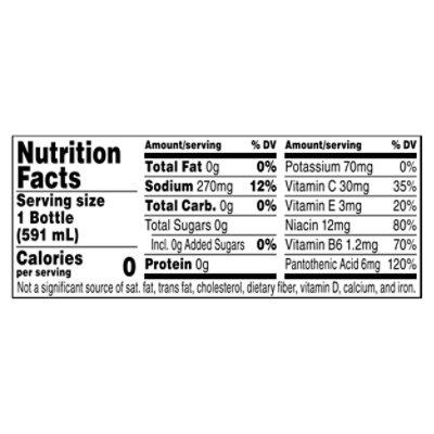 Propel Water Beverage with Electrolytes & Vitamins Kiwi Strawberry - 20 Fl. Oz. - Image 4