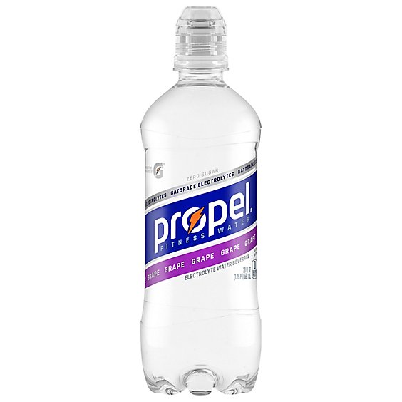 Propel Water Beverage with Electrolytes & Vitamins Grape - 20 Fl. Oz.