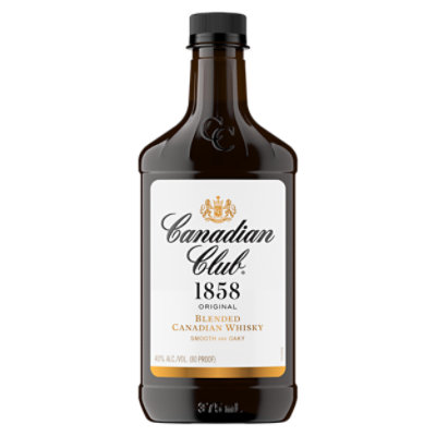 Canadian Club 1858 Whisky 80 Proof - 375 Ml - Image 2